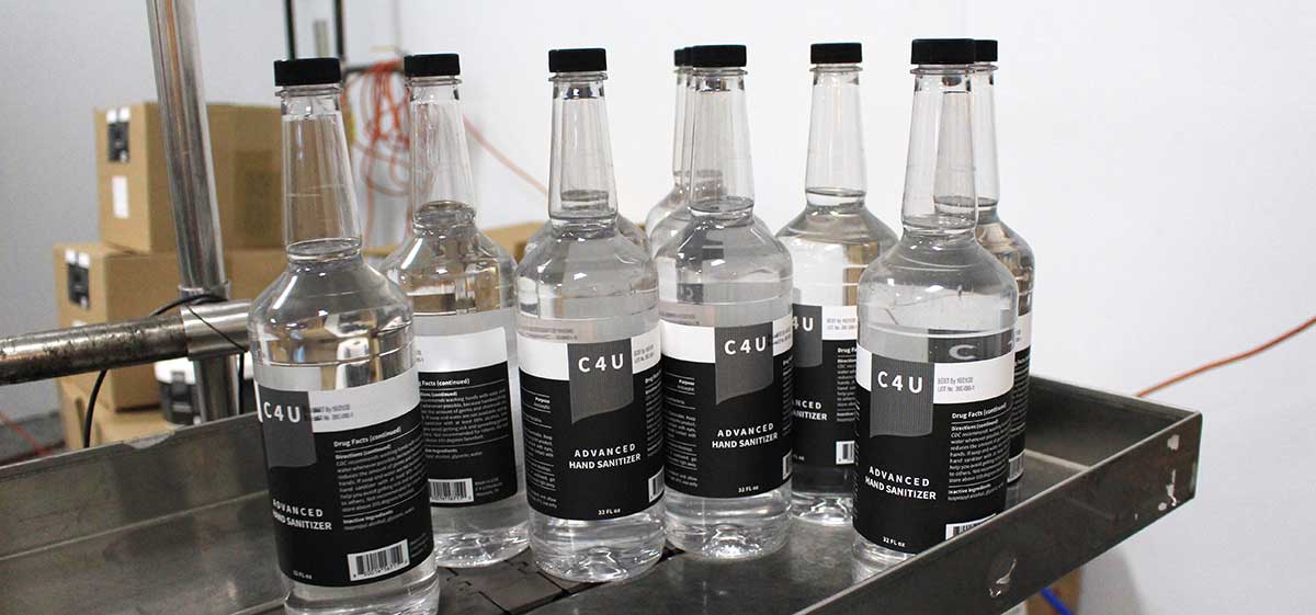 C4U product — photo provided by distillery