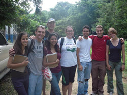 Forgie and Bustamante traveled with members of the Rice University Chapter of EWB to learn how to tackle the first project abroad for the UH chapter, planned later this year in the village of Telpochapa, Nicaragua. Photo courtesy of EWB.