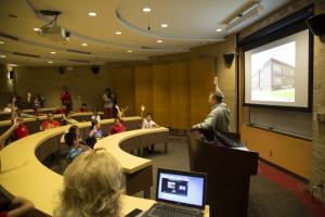 In addition to Energy Day, UH Engineering participates in many outreach activities throughout the year, like subsea engineering's "Passport to UH" event seen here.