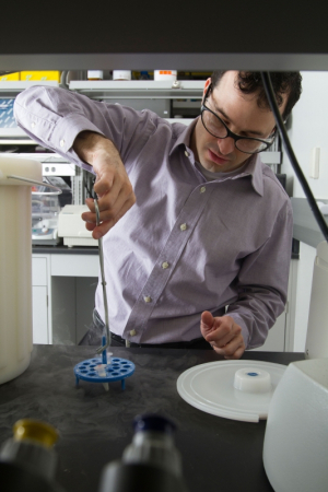 Patrick Cirino is designing microorganisms to convert natural gas liquids into useful products