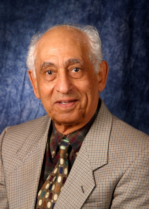 Kamel Salama, professor emeritus of mechanical engineering, at the UH Cullen College of Engineering.