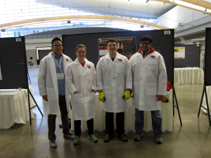 Members of the UH Chem-E Car Team