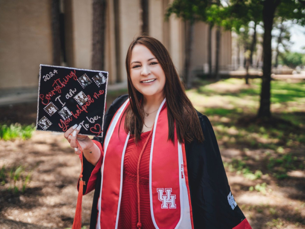 Lauren Draper, a Spring 2024 Technology Division graduate, embraces destiny as she reflects on her journey to the University of Houston, unveiling passion despite unexpected turns, and her plans post-graduation. 