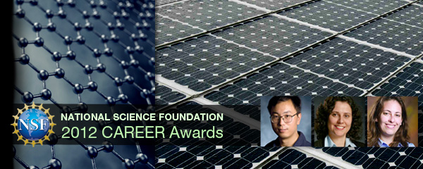National Science Foundation 2012 CAREER Awards