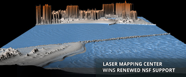 Laser Mapping Center Wins Renewed NSF Support