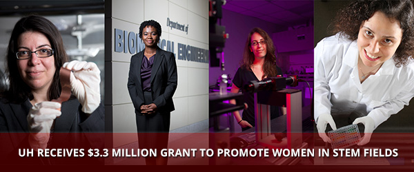 UH Receives $3.3 Million Grant to Promote Women in STEM Fields
