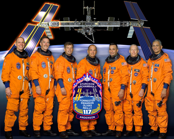 The crew of STS-177 Atlantis