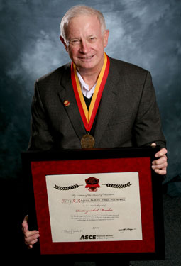 Professor Inducted as a Distinguished Member of ASCE