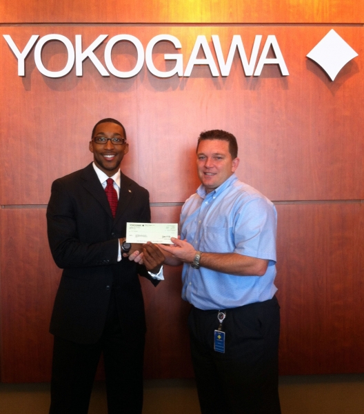 Yokogawa Corp. Donates $5k for Undergraduate Scholarship Support