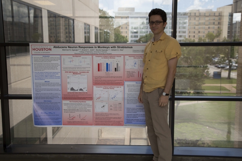 ECE Ph.D. Student Expands Research to Cover Cross-Eyed Monkeys