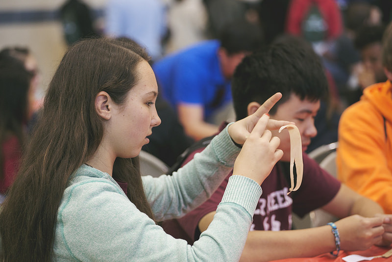 SWE "Launches" Local High School Students into Engineering