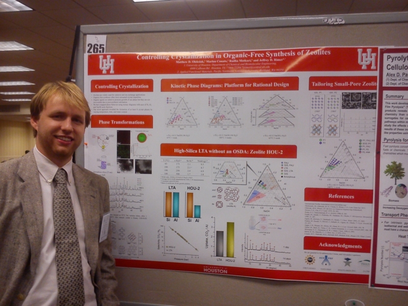 AIChE Awards Best Poster to Chemical Engineering Ph.D.