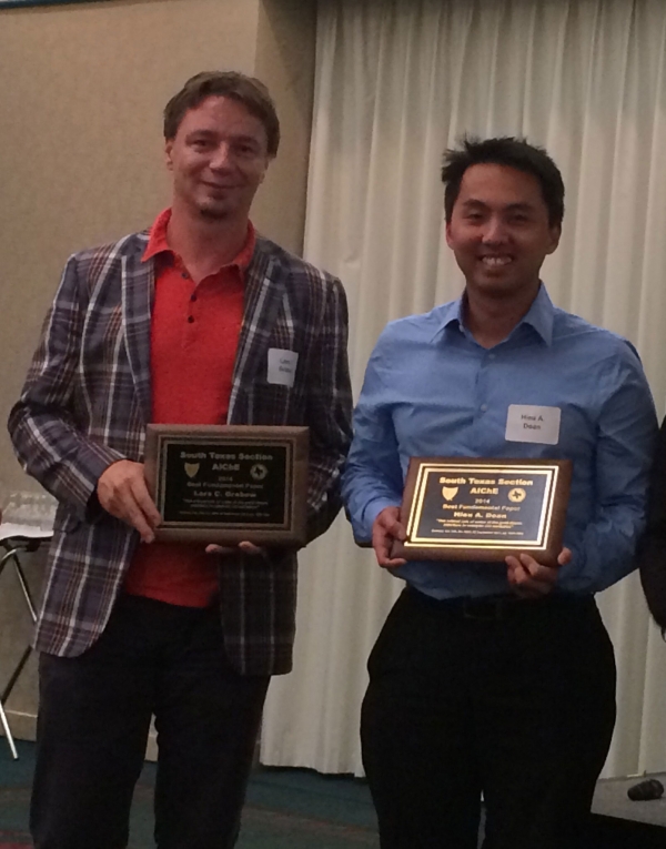 Chemical Engineers' Paper Named Best of AIChE South Texas Section