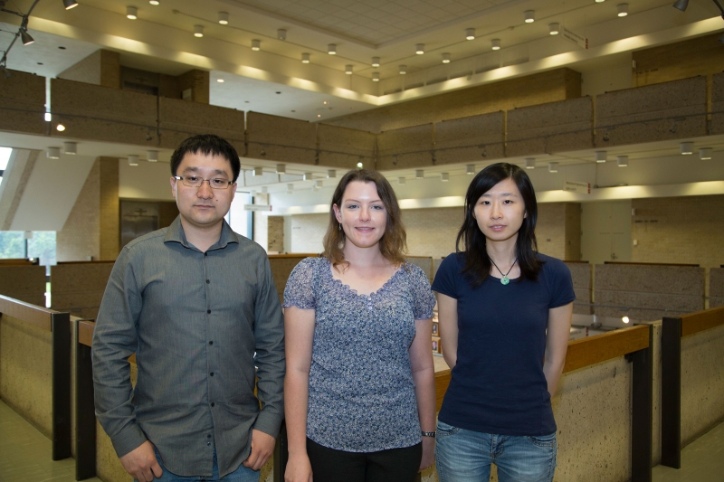 Three Students Win Poster Awards at Southwest Catalysis Society Spring Symposium