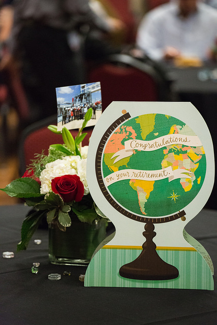 Photos: Students, Colleagues and Friends Surprise Tom Holley with Retirement Party