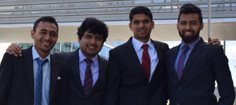 Thinking Like Executives, UH Industrial Engineering Students Bring Home Prize