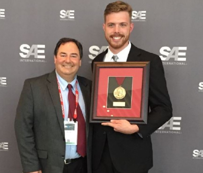 Accelerating Success: Cullen College Senior Wins Automotive Leadership Award