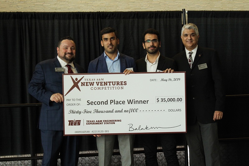 UH Startup SurfEllent Wins Big at the 2019 Texas A&M New Ventures Competition