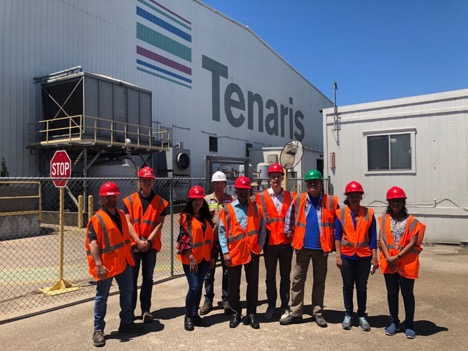 UH Cullen College of Engineering Graduate Students Visit Tenaris