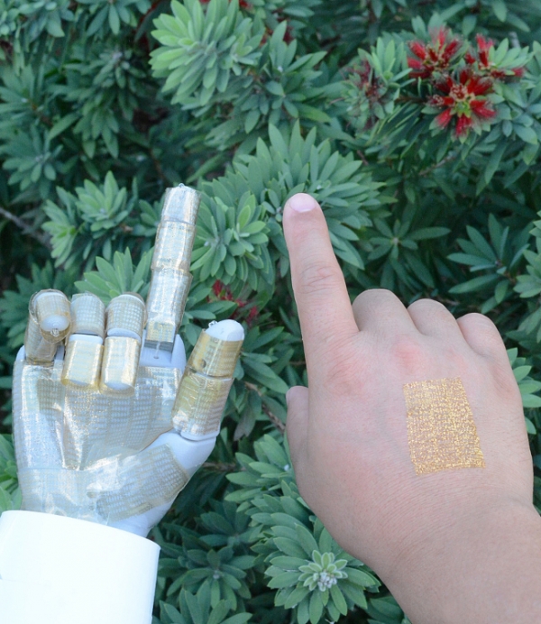 Cunjiang Yu, Bill D. Cook Associate Professor of Mechanical Engineering at UH, led a project to develop a multifunctional, ultra-thin wearable human-machine interface.