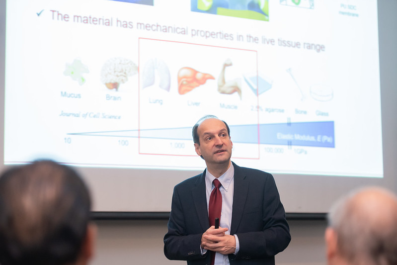 Photos: Spring 2020 Rockwell Lecture Series Presents “Liquid Nanofabrication of Functional Multiphasic Soft Matter by Capillary Binding and Interfacial Templating”