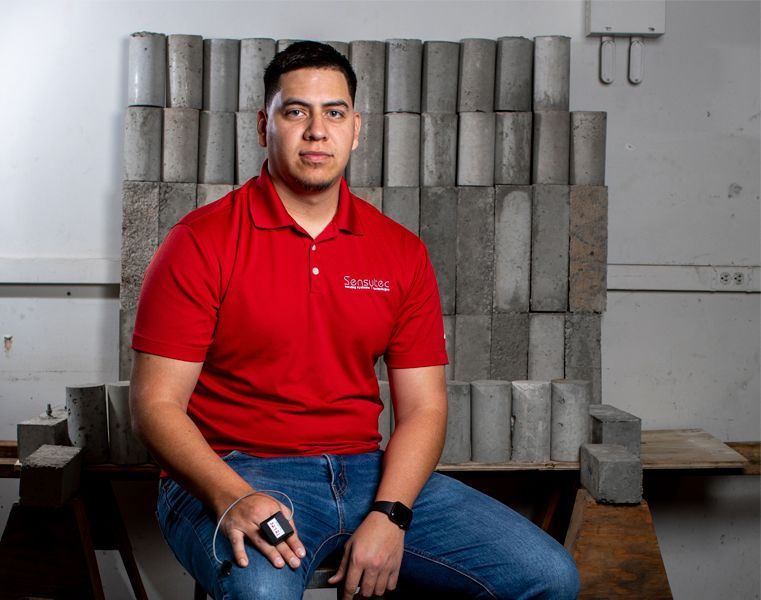 Ody De La Paz, co-founder and CEO of Sensytec.