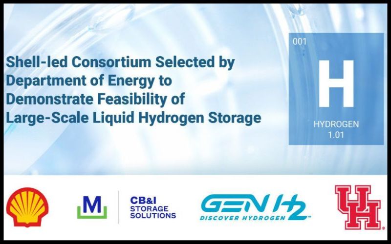 Shell-Led Consortium With UH Professor Selected to Demonstrate Feasibility of Large-Scale Liquid Hydrogen Storage