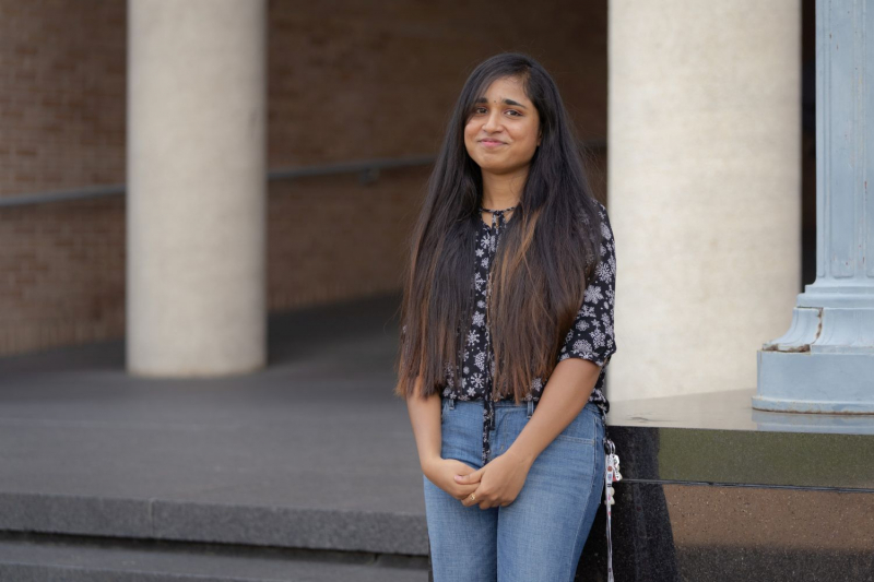 Sameera Rednam is one of six students nationwide to be selected for a scholarship award from the Society for Underwater Technology in the United States.