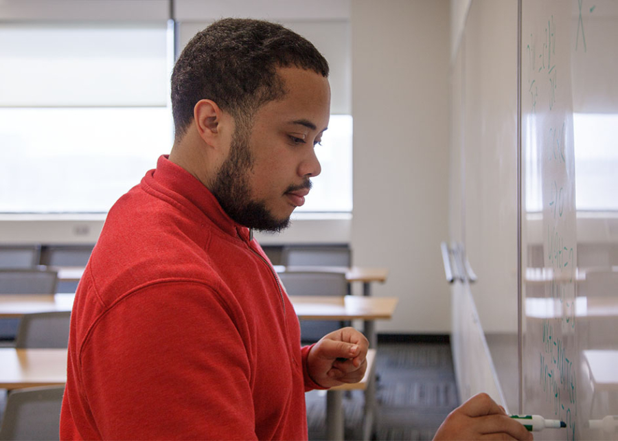 Damon Spencer, who received dual bachelor’s degrees in mathematics and computer engineering, earned a National Science Foundation Graduate Research Fellowship. He plans to pursue a doctorate in computational and applied mathematics in the Department of Computational Applied Mathematics and Operations Research at Rice University.