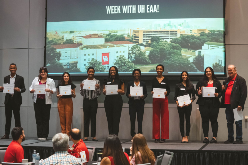 Students received awards and scholarships at the 2023 Engineer's Week.