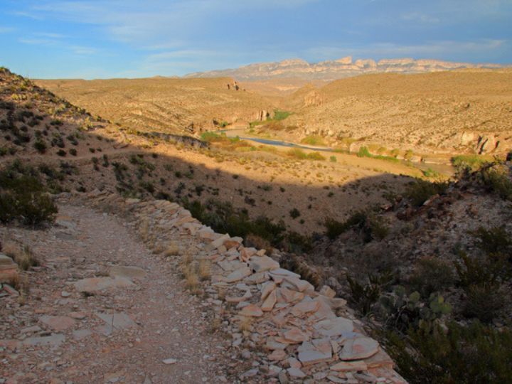 Texas is hot both above and below the ground. The hot spring in Big Bend National Park, visited by many, has water heated by geothermal processes.