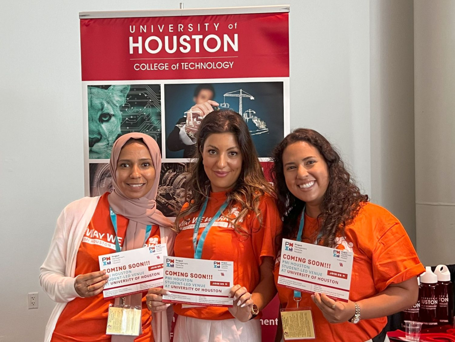 The University of Houston student chapter of the Project Management Institute (PMI) continues to grow and thrive, primarily thanks to the work of students in the Technology Division of the Cullen College of Engineering.