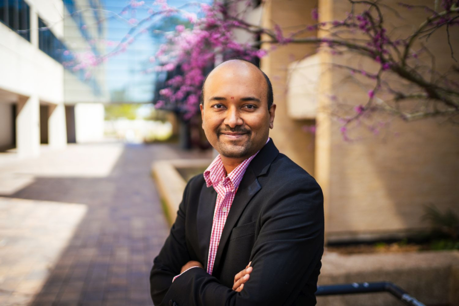 Harish Krishnamoorthy, assistant professor of electrical and computer engineering at the University of Houston.