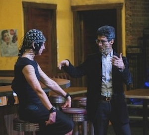 Postmodern Dance Performance While Dancers’ Brain Waves Recorded by BME Professor