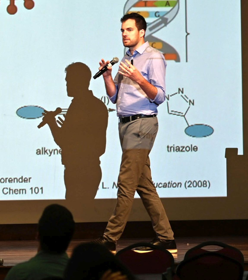 Alexander Marras, assistant professor in the Walker Department of Mechanical Engineering at the University of Texas at Austin's Cockrell School of Enginering. 