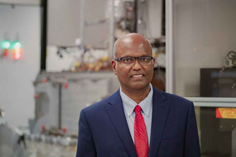 Venkat Selvamanickam, head of the Selva Research Group at the University of Houston, is known globally for his work with superconductor wires.