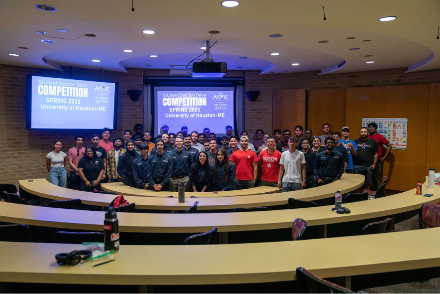 ASME-UH is "a professional student organization that aims to lead engineering students to success in all aspects of the engineering disciplines," with "conscious intention to promote diversity, equity, and inclusion in all… programs, events, member outreach, learning and development opportunities, scholarships, and communications."