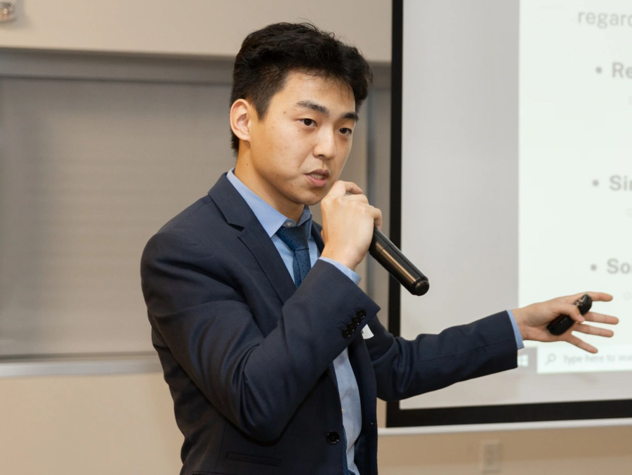 Jason Shi, a computer engineering student at the Cullen College of Engineering, is collaborating with staff at the Technology Bridge to develop his smart planters.