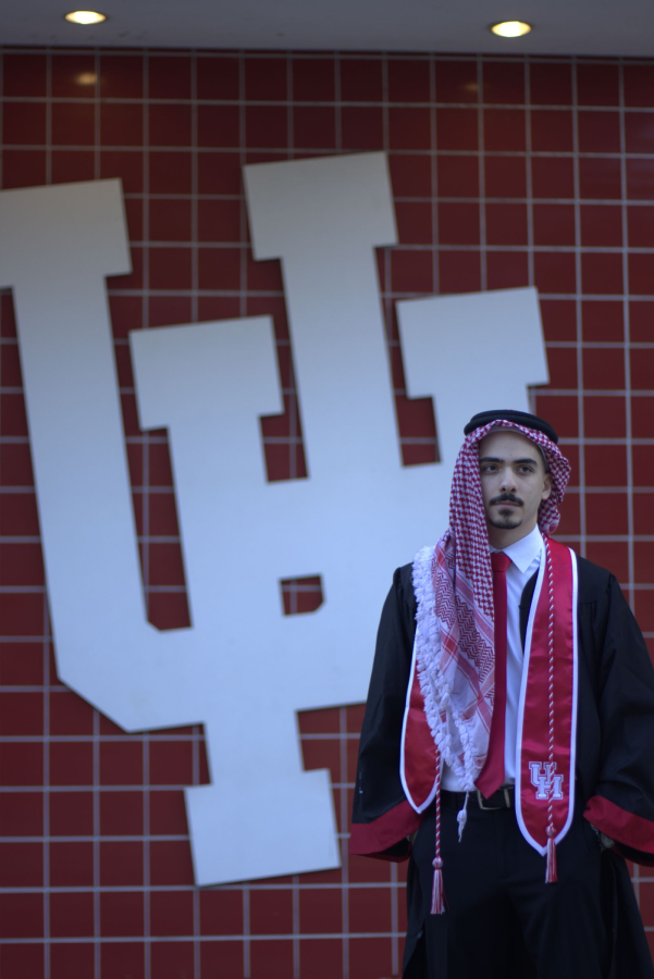 Laith Al-Hayek, a supply chain and logistics technology student graduating this month, describes the last few years as “quite a journey,” full of international travel and learning how to live on his own.