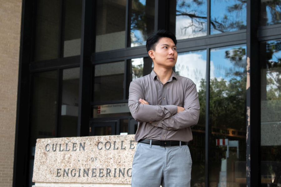 Yuan Zi, a doctoral student in the Electrical and Computer Engineering Department, was chosen for a Research Internships in Science and Engineering (RISE) Professional summer research internship in Germany. [Photo by James Bai.]