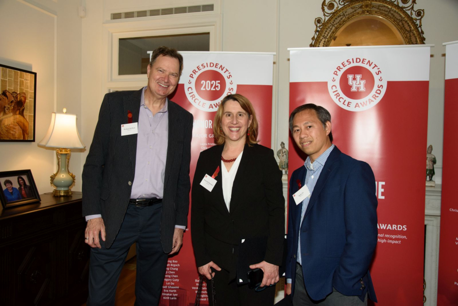 Richard Willson, Katerina Kourentzi and Binh Vu. 
