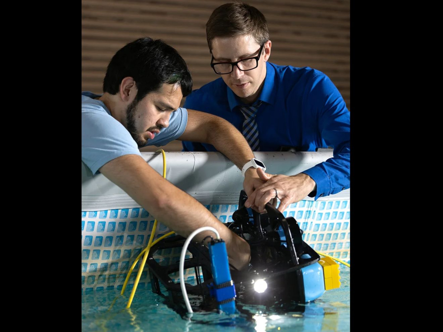 Becker’s go-to example of a dangerous job fit for a robot happens thousands of feet under water, where atmospheric pressure introduces massive risk to human workers.
