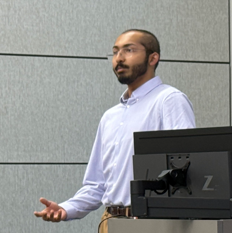 Faiyaz Ahmad is soon to graduate with his bachelor’s degree in systems engineering.