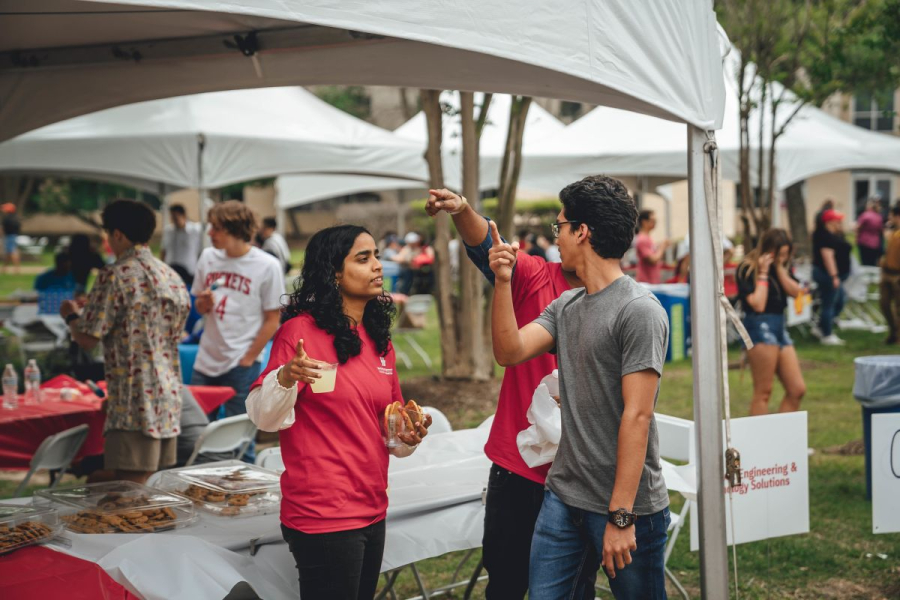 Sights from past crawfish boils.