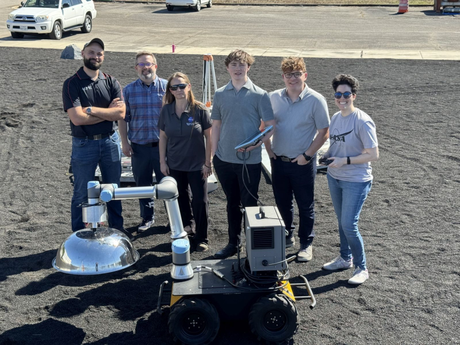 Images provided by the H.O.R.I.Z.O.N.S. team of their work with the NASA MSFC Electrostatic Levitation Lab. 
