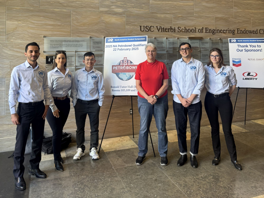 The University of Houston’s Society of Petroleum Engineers (SPE) student team.