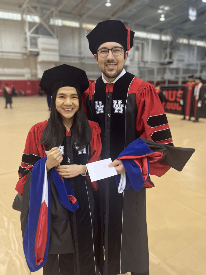 Han Ngo (left) and Shayne Douglas Sensenbach (right).