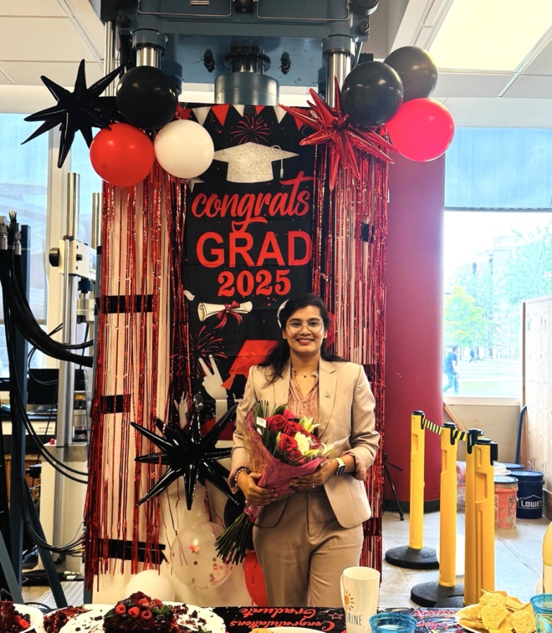 International CEE Ph.D. Grad Adhikari on Fellowships, Family, and Being a Cougar Fan