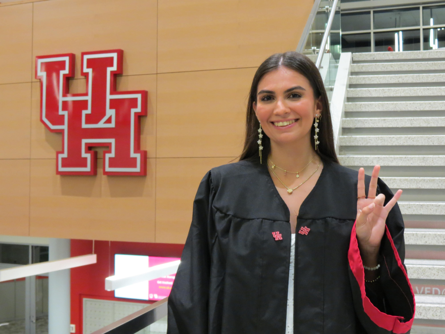 Sofia Bustamante will graduate with her bachelor's degree in industrial engineering this spring.