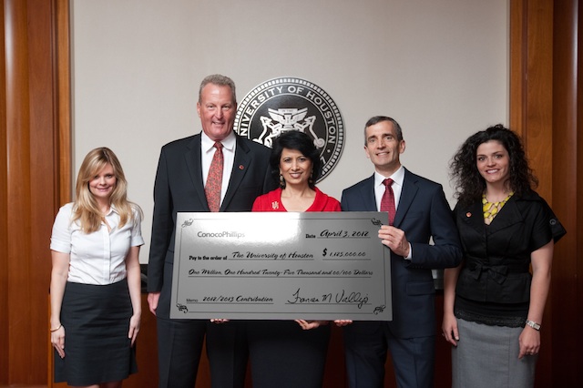 ConocoPhillips Donates $1.125 Million to University of Houston Programs